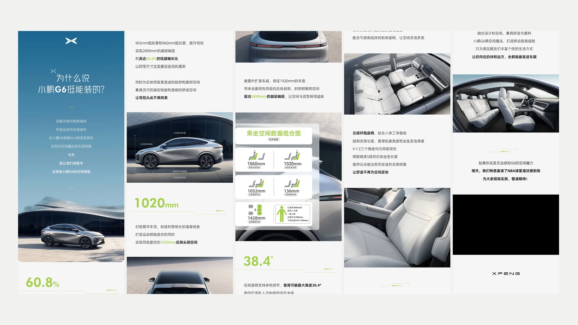 小鹏 G6 长图切片组合